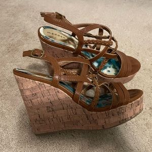 Madden girl wedges only worn once